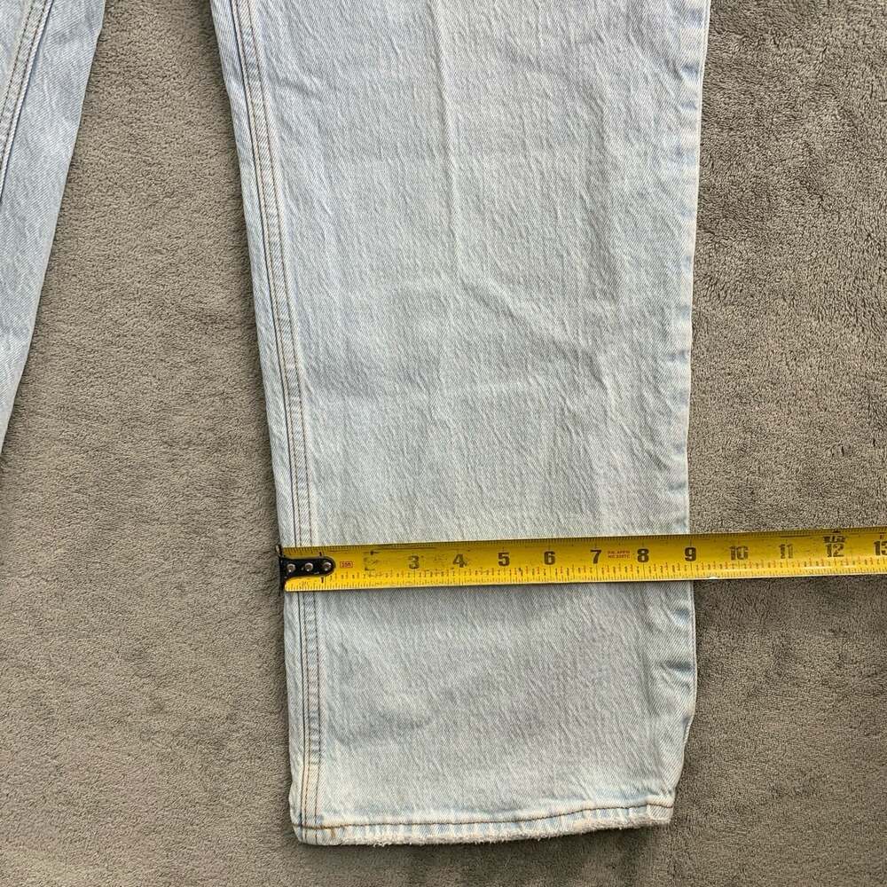 Abercrombie & Fitch The Baggy Low Rise Jeans Women 28 6S Blue Curve Love Denim - Picture 4 of 11